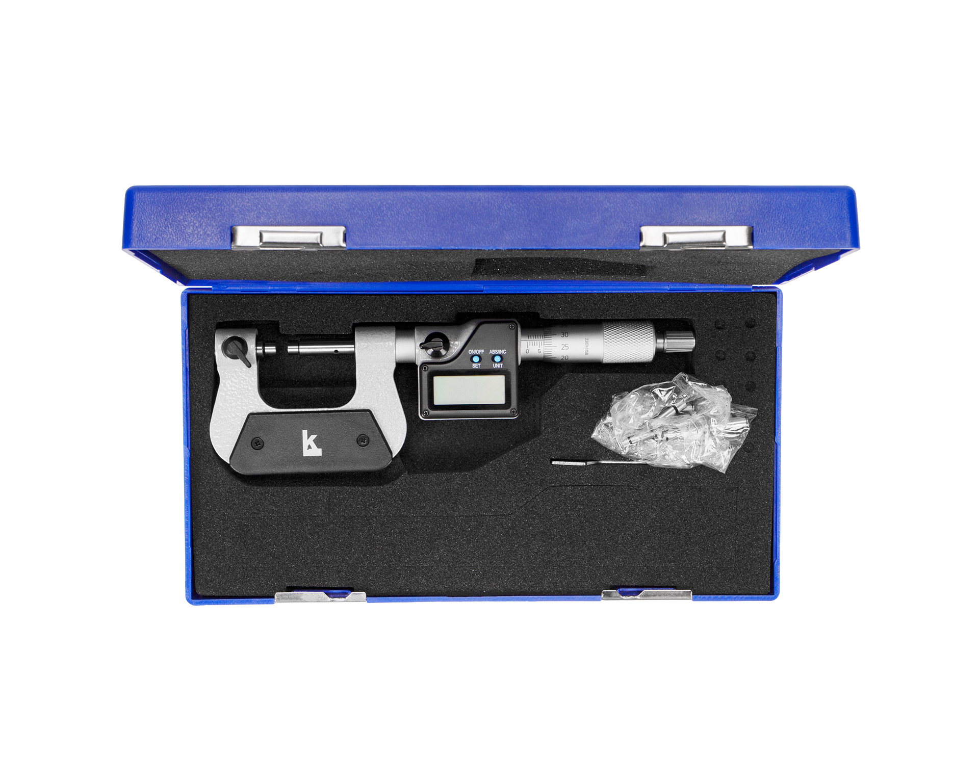 Микрометр универсальный МВУЦ 0-25 0,001 электр. КЛБ IP54