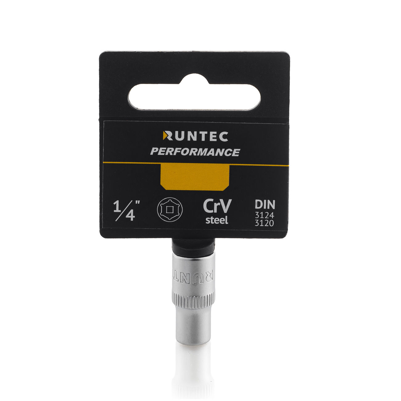 RUNTEC RT-H14S55 Головка торцевая RUNTEC CrV, 6PT, 1/4, 5,5 мм (RT-H14S55)