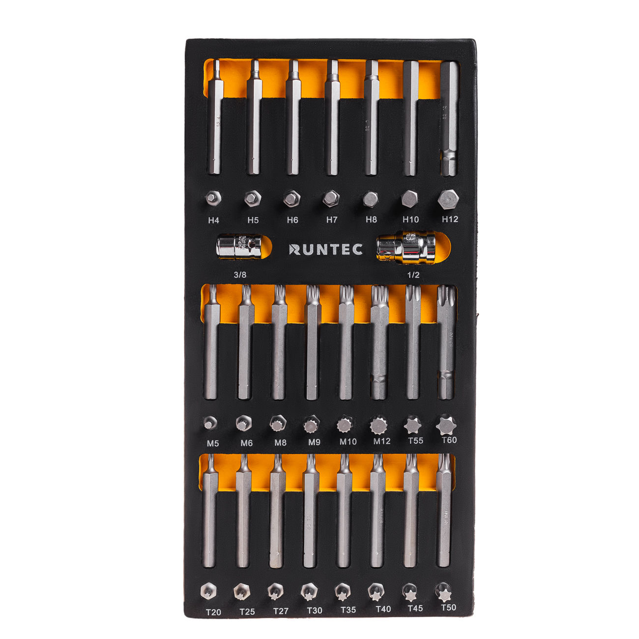 RUNTEC RT-HT313STD-7G Тележка инструментальная 7 полочная Standart серая с комплектом инструмента, 313 предметов (RT-HT313STD-7G)