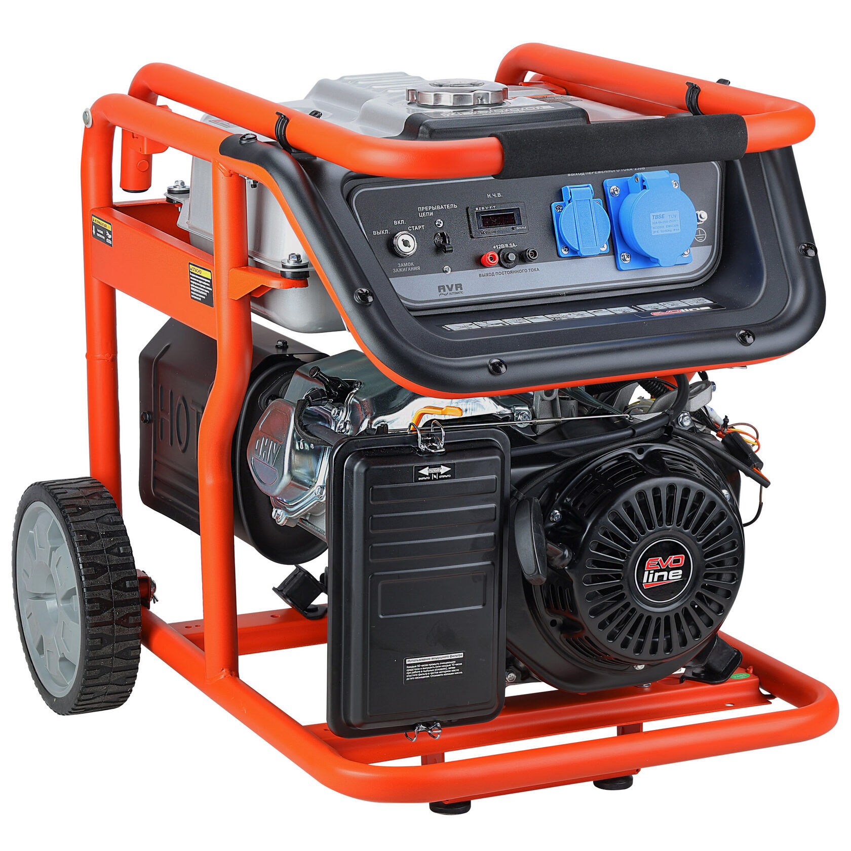 Генератор бензиновый EVOline KB 6000 E (произведено Zongshen)
