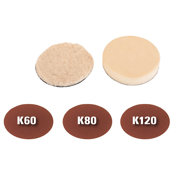 Машина полировальная Einhell CC-PO 1100/2 E, 180мм,1100Вт,1000-3500/мин,набор кругов (2093265)