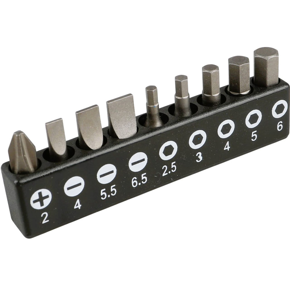 Набор бит 1/4 25 мм на держателе SL, PH, HEX, GARWIN PRO, 632502