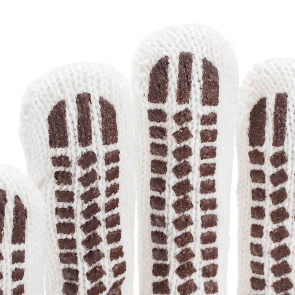 Перчатки трикотажные, ПВХ гель Протектор, оверлок Сибртех (67778)