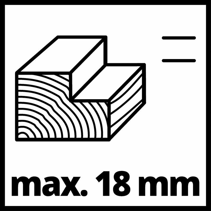 Рубанок Einhell TE-PL 920, 920Вт,15000об/мин,82мм,3.5мм,двустор.выброс стружки,2 упора в компл. (4345325)