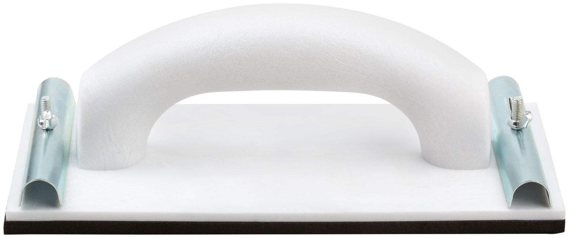 Терка для нажд.бумаги пластиковая с мет.прижимом 230х105 мм (39743)