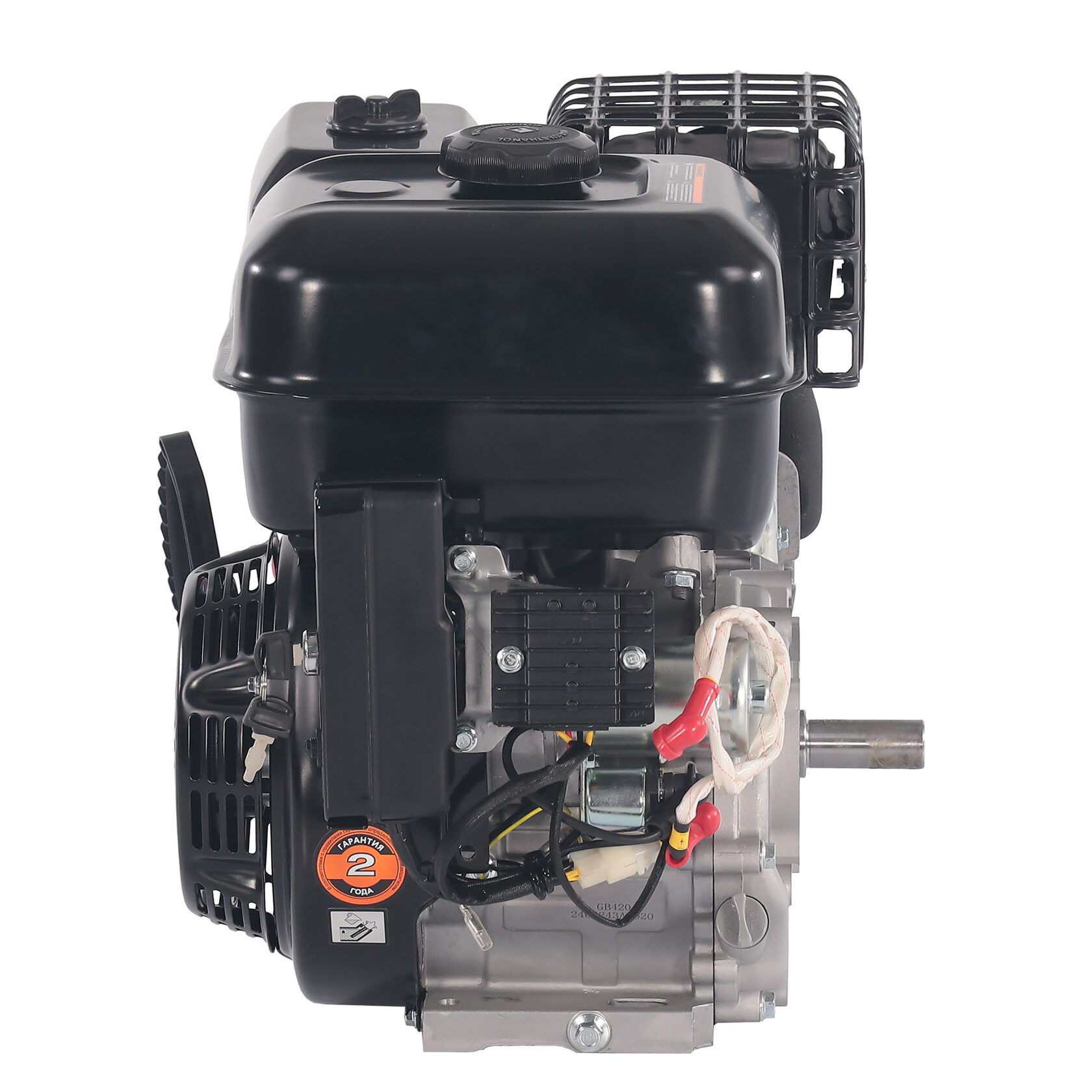 Двигатель бензиновый EVOline GB 420 E 25 мм (произведено Zongshen)