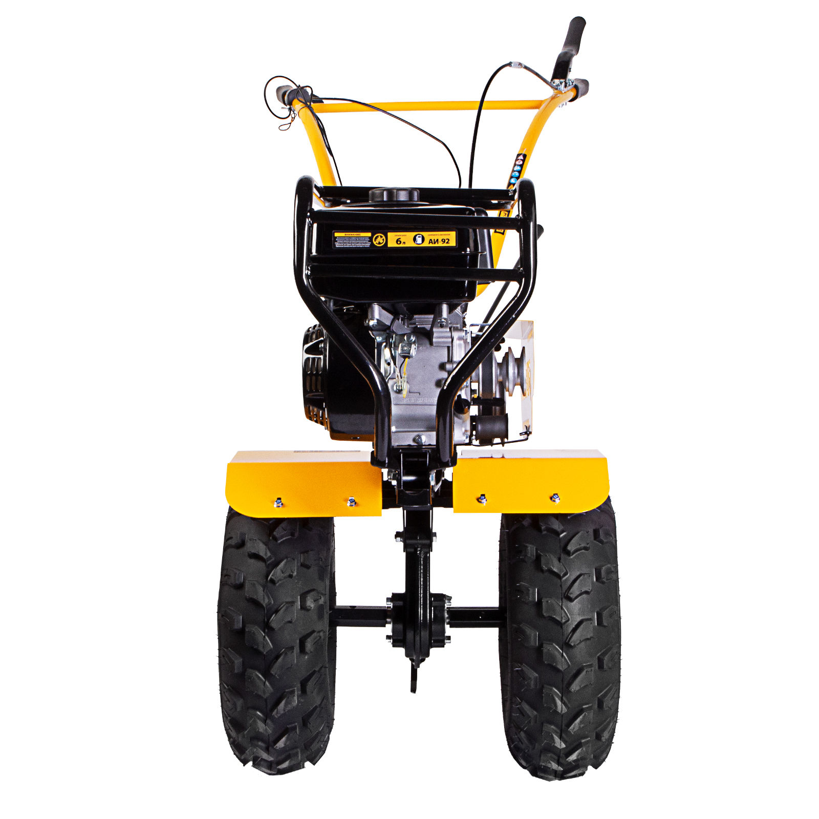 Мотоблок DPT-370-PRO, 7 л.с, ременное сцепление, ширина 90 см, глубина 35 см, фрез 3 х 4, ШОМ, передачи 4В/2Н Denzel (56404)
