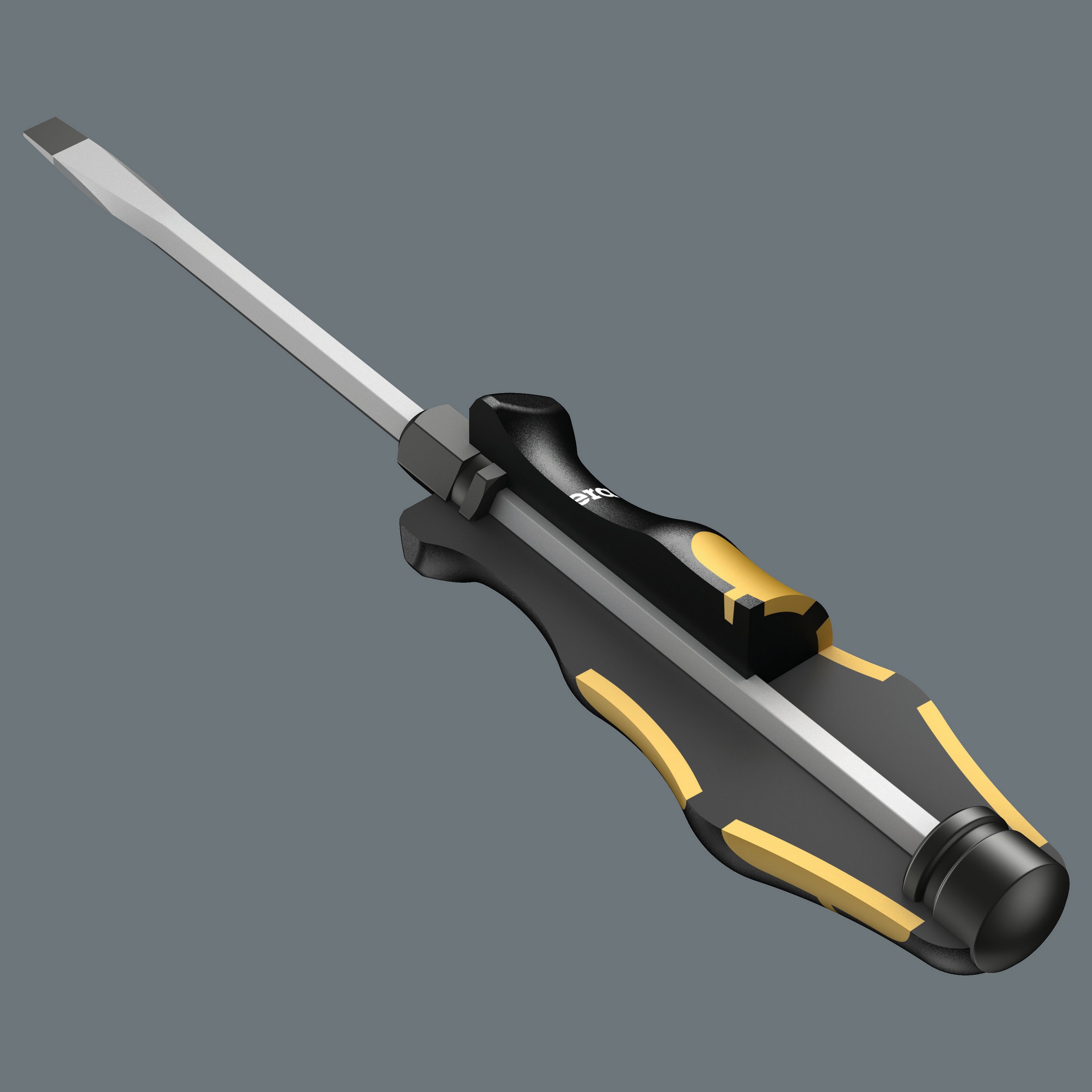 Отвёртка шлицевая 0.6 x 3.5 x 80 мм SL серия 932 A Wera WE-018260