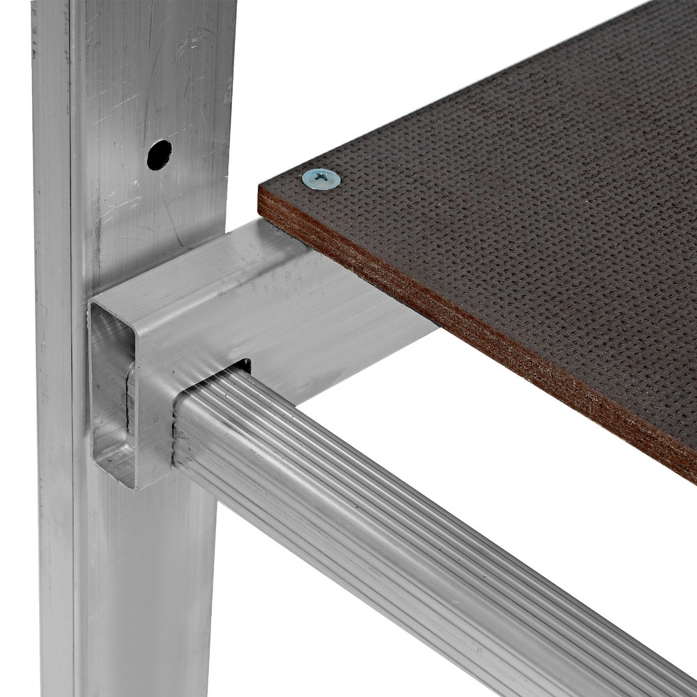 Алюминиевая лестница помост 3 В 1 (арт. в серт.: 1415206) (97970)