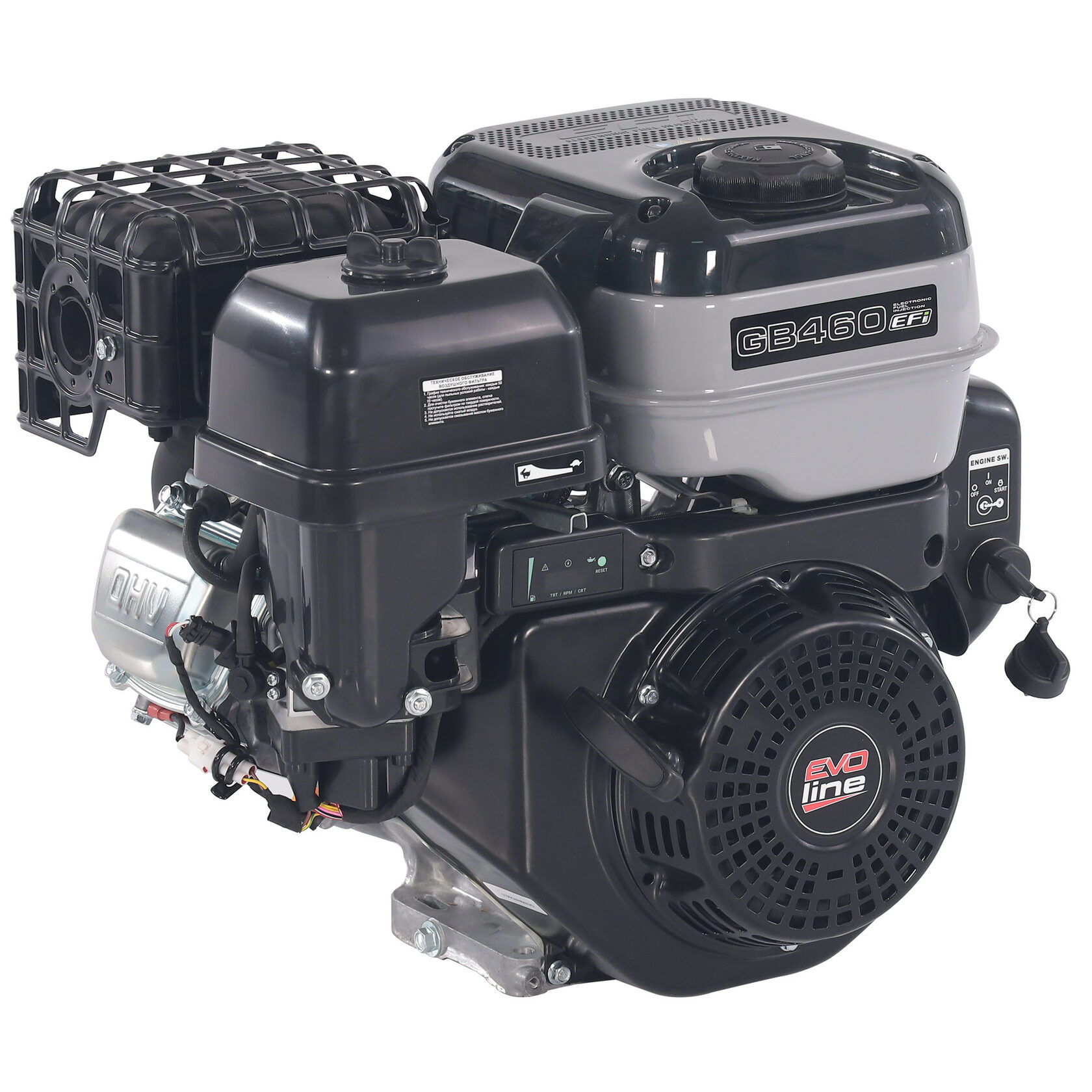Двигатель бензиновый EVOline GB 460V EI 4500rpm