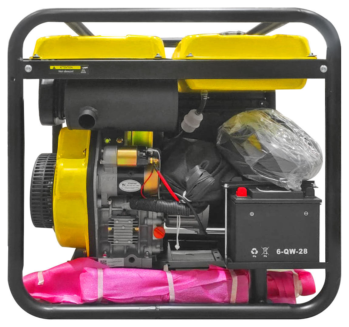 Генератор дизельный KM7500DE 6500 Вт (KM7500DE)