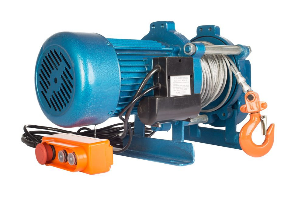 Лебедка TOR ЛЭК-300 E21 (KCD) 300 кг 220 В с канатом 30 м (T) (1026400)