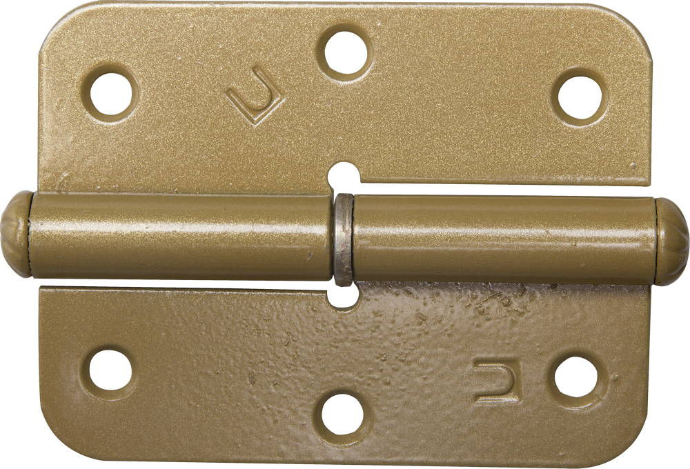 Петля карточная ПН-85 правая 85 x 41 x 2.5 мм, цвет золотой металлик 37643-85R