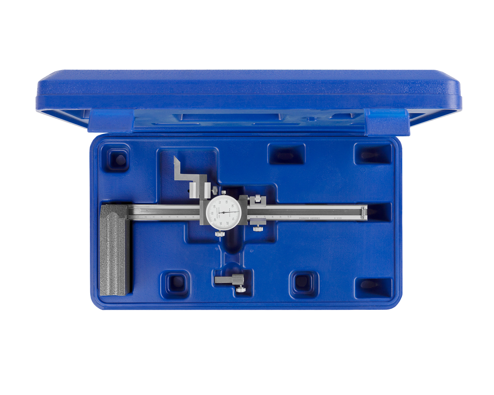 Штангенрейсмас ШРК- 200 0,01 с круг.шкалой Микрон