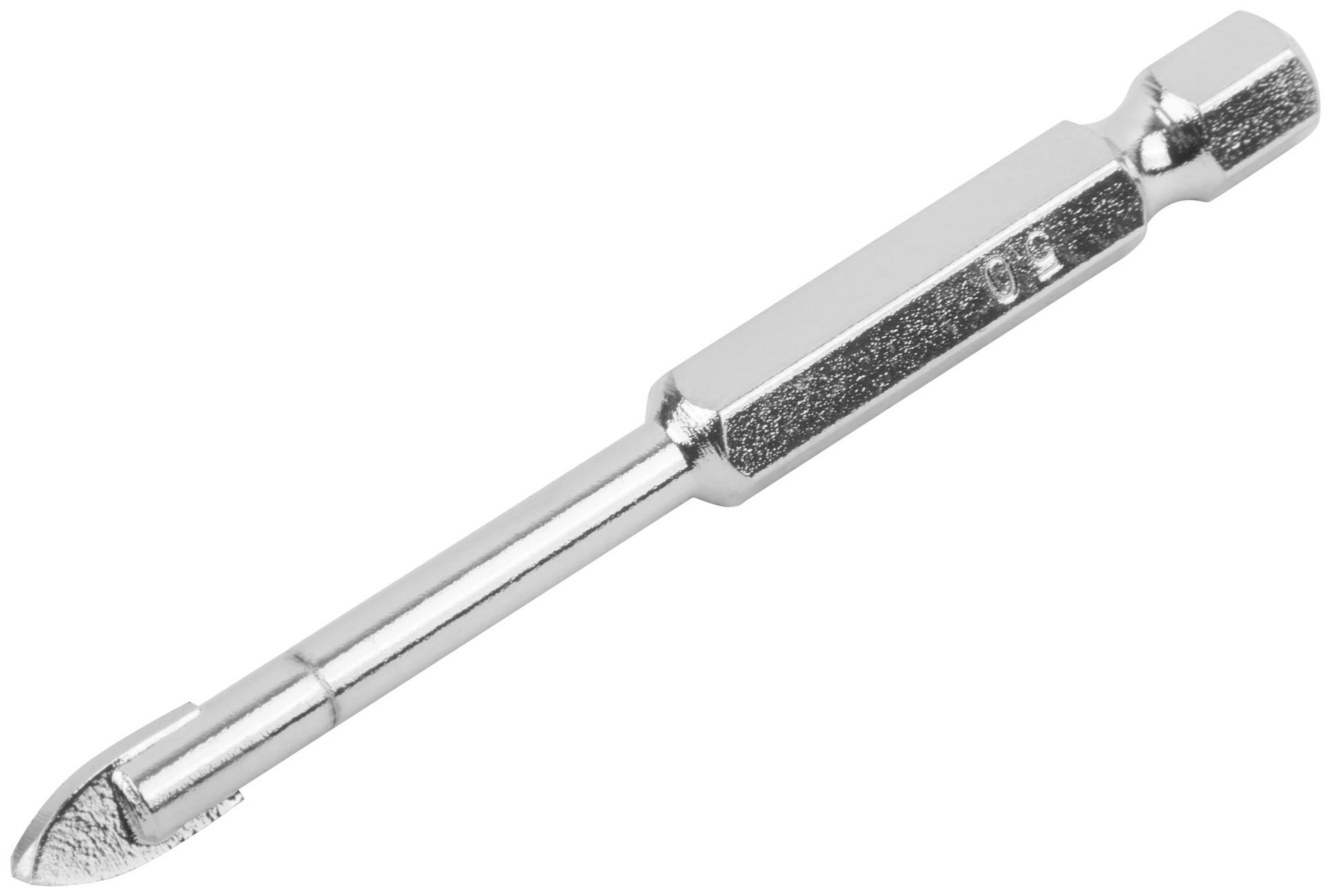 Сверло по кафелю, шестигранный U-хвостовик под биту 5 мм (36015)