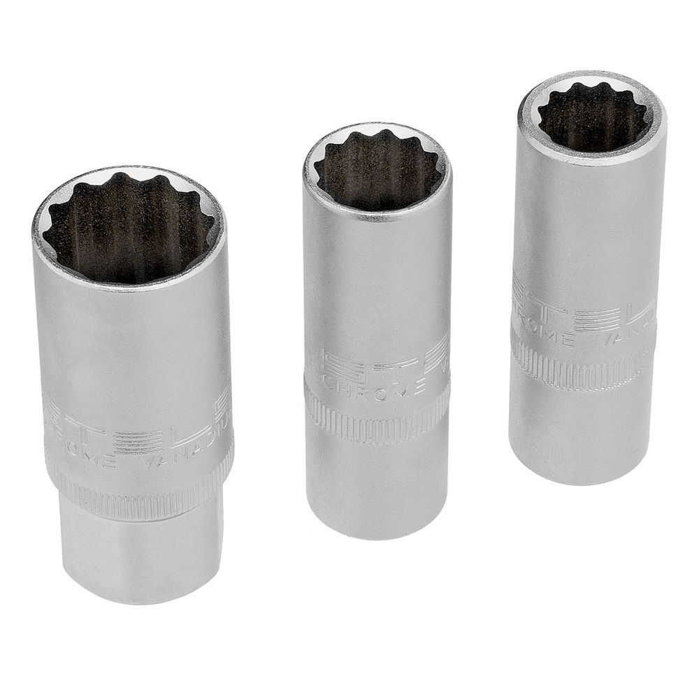 Набор инструментов, 1/4, 3/8, 1/2, Cr-V, S2, усиленный кейс, 216 предметов Stels