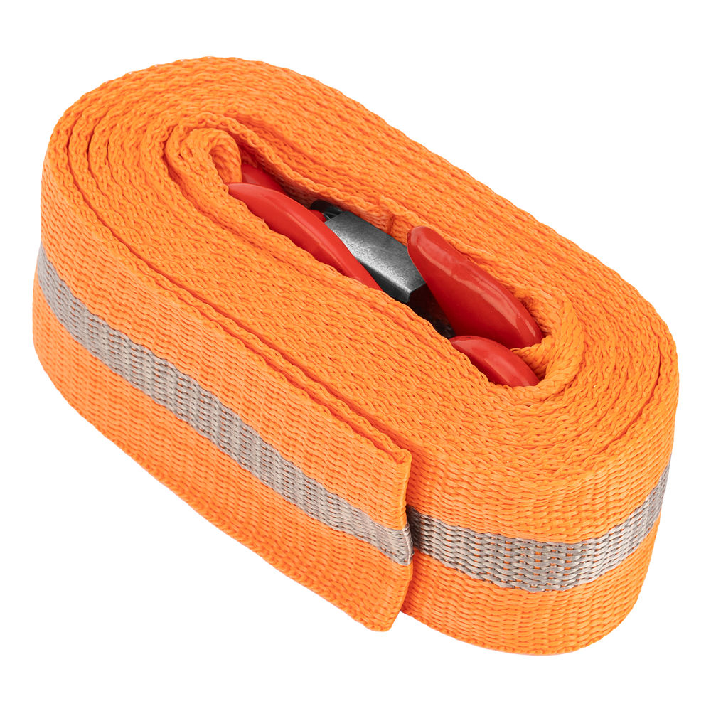 Трос буксировочный 3.5 т, 5 м, 2 крюка, сумка на молнии Stels (54379)