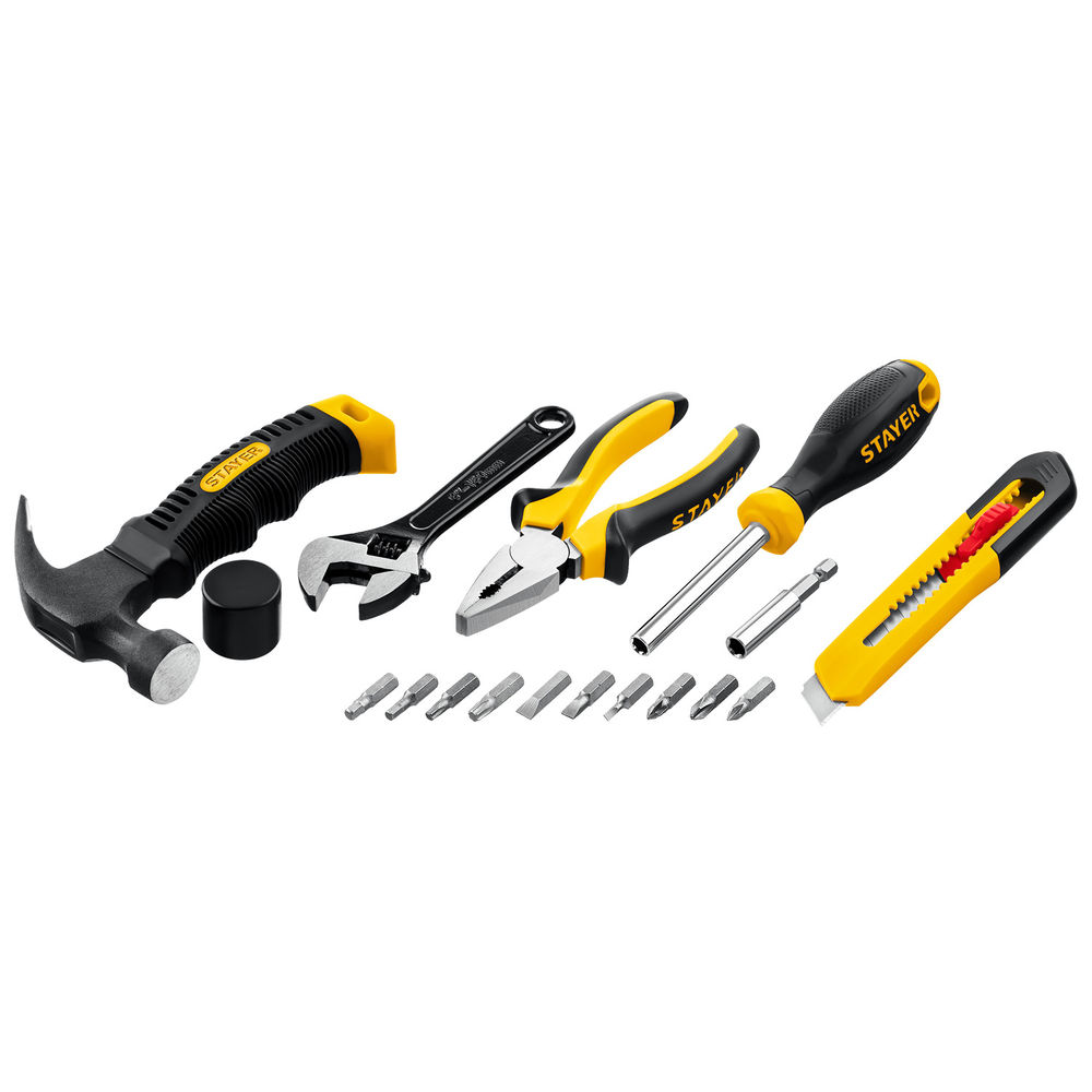 Набор инструмента универсальный для дома 17 предм. Master-17 STAYER 2205-H17