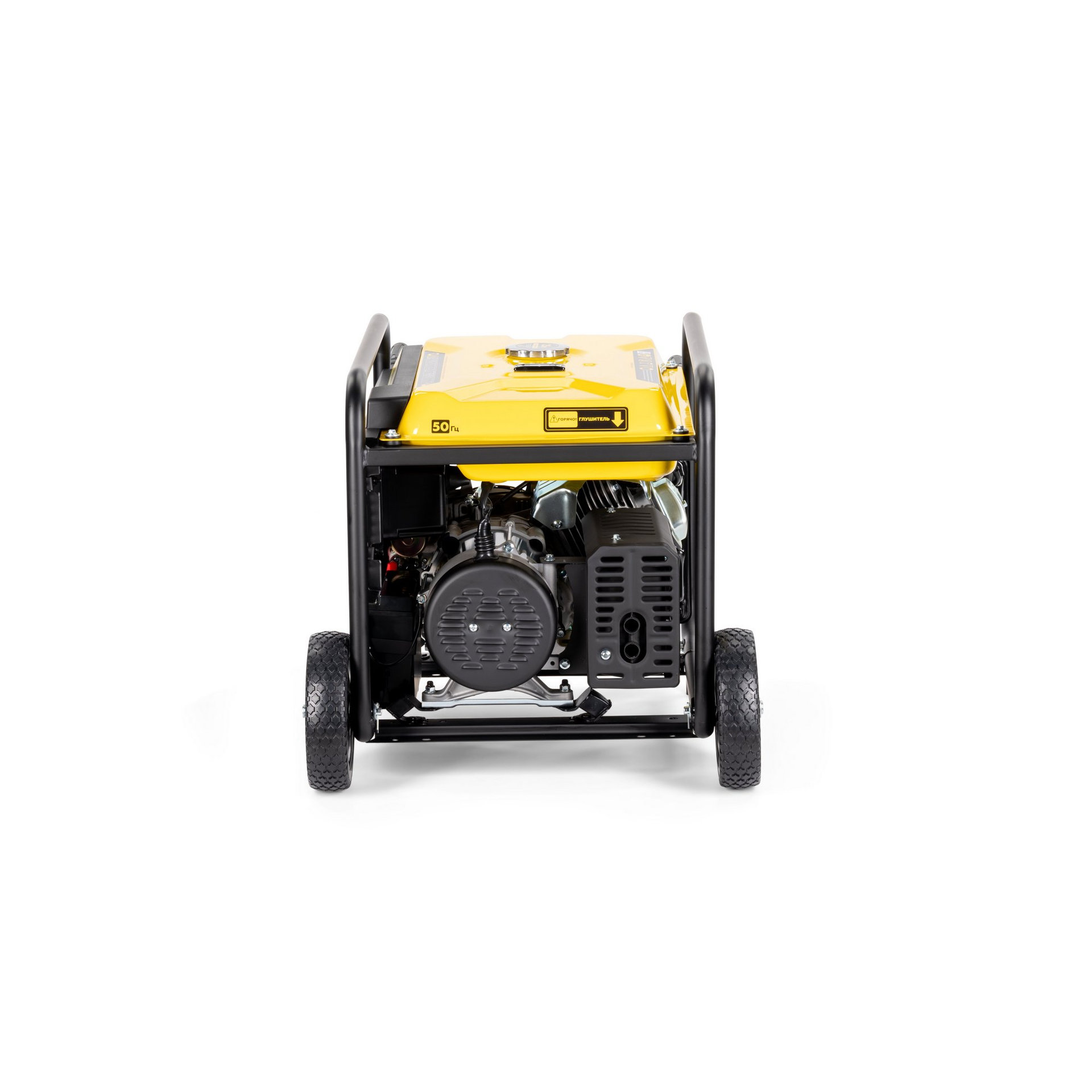 Генератор CHAMPION GG5000EW (5/5,5кВт 15лс 25л 81кг эл.старт колеса, счетчик) (GG5000EW)