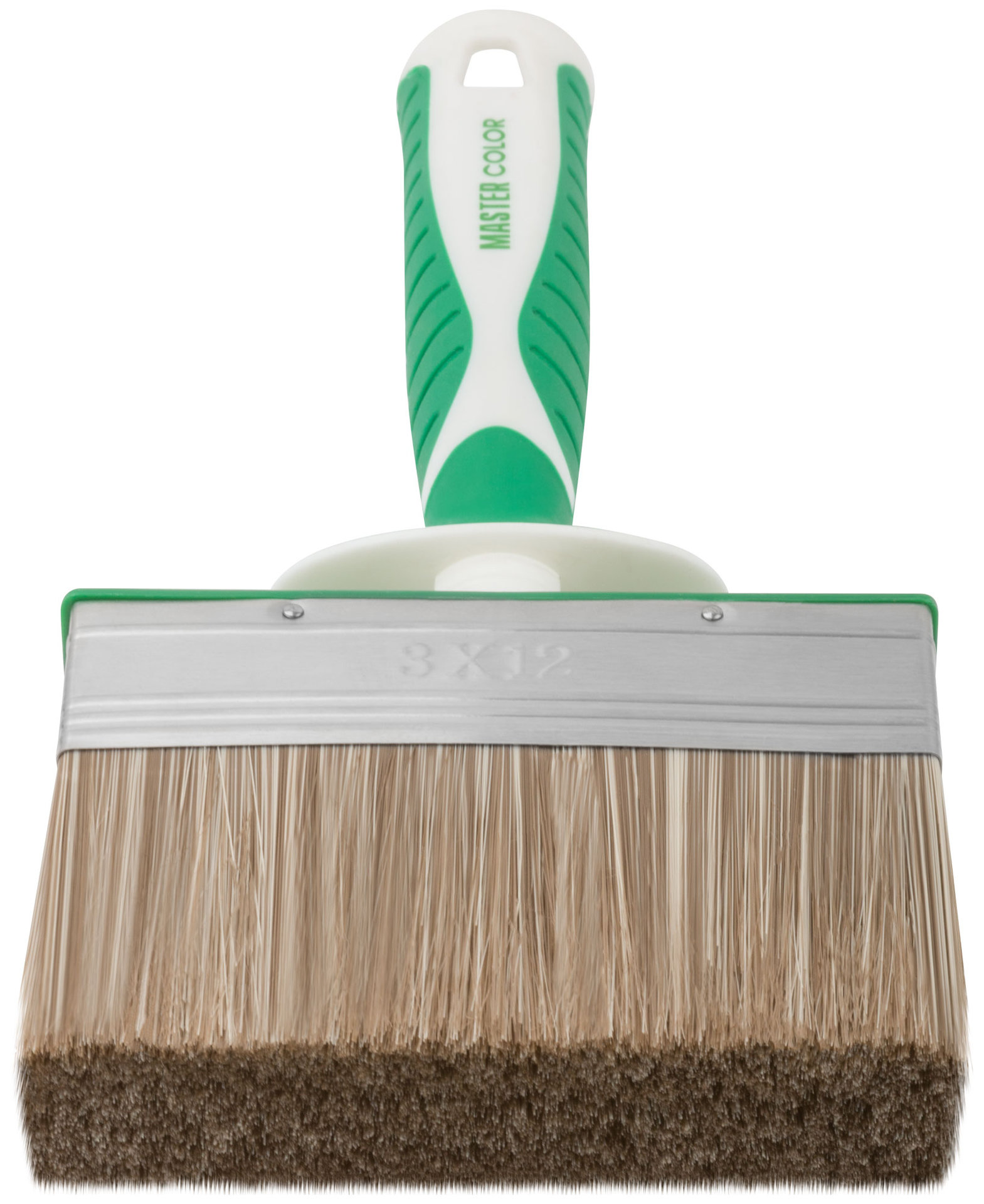 Макловица, 70% ПЭT/30% натуральная щетина, нерж. обжим, 2-К ручка, 120 х 30 мм (30-0593AKZO)