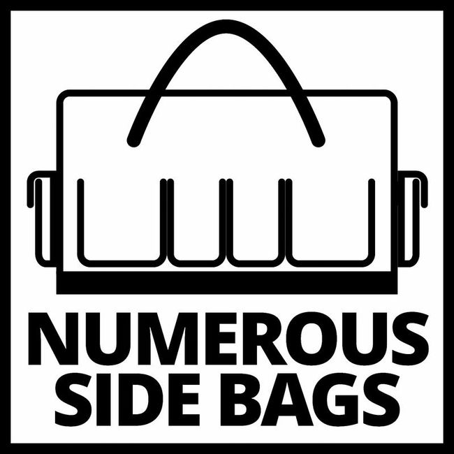 Сумка для инструмента Einhell E-Case Tasche, грузоподемность 30 кг, со стыковочной платформой (4540036)