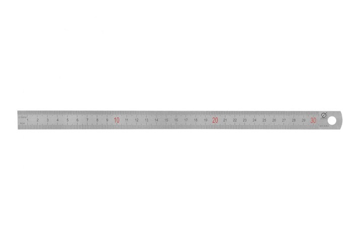 Линейка измерительная метал. 150х19 Эталон