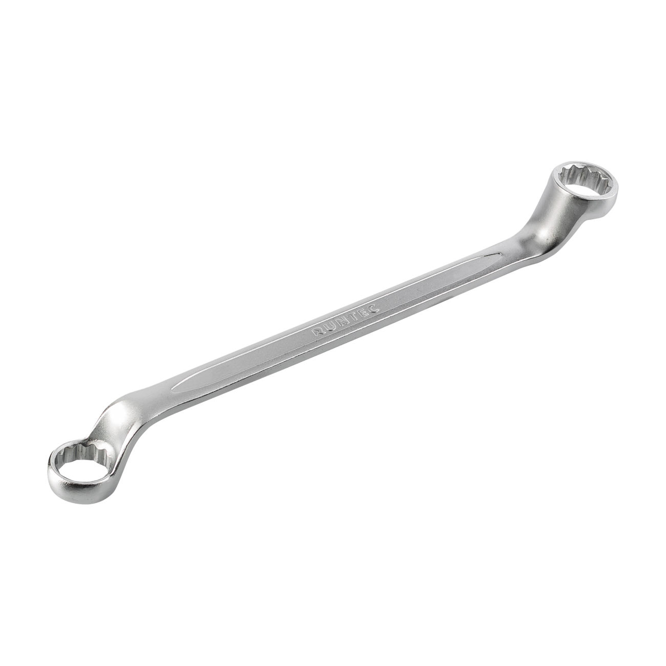 RUNTEC RT-WB21X23 Ключ накидной, двусторонний, изогнутый 75° RUNTEC CrV 21x23 мм (RT-WB21X23)