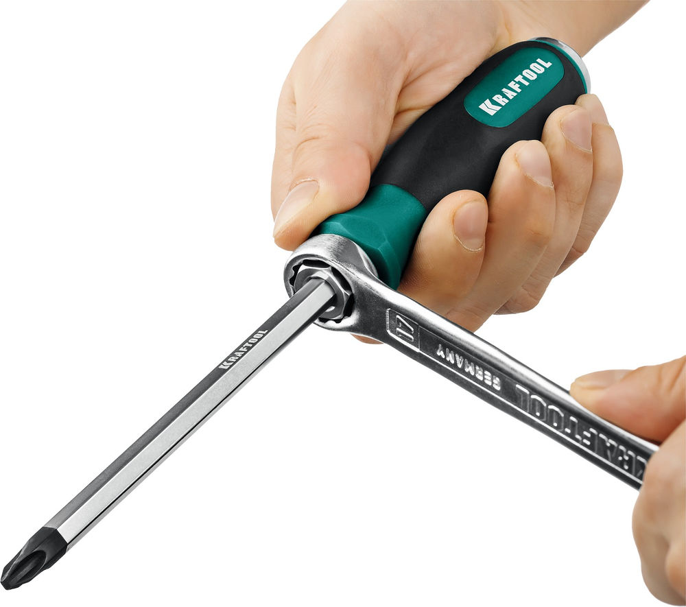 Набор ударных отверток Impact, 6 шт KRAFTOOL 25025