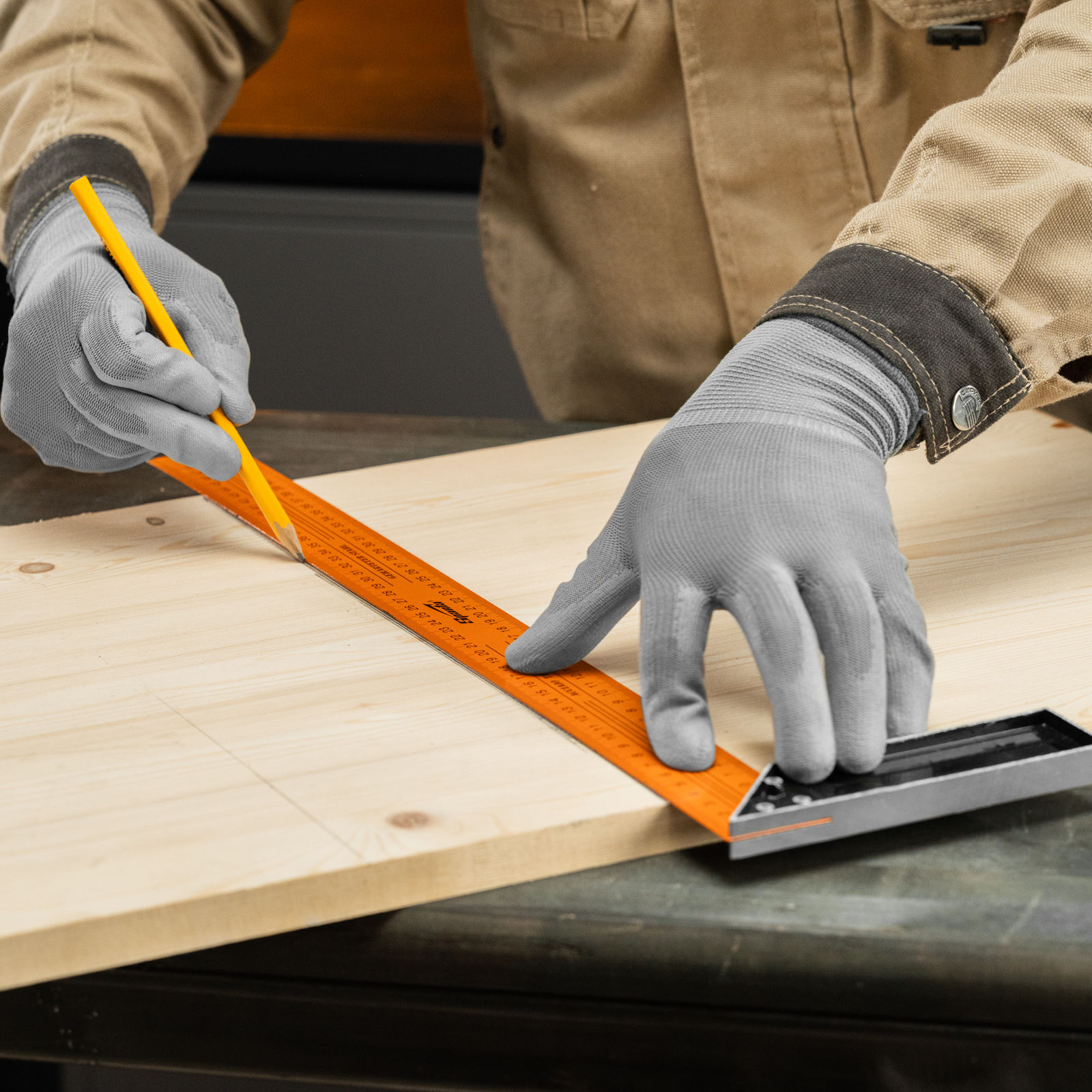 Угольник, 500 мм, металлический Sparta (323525)