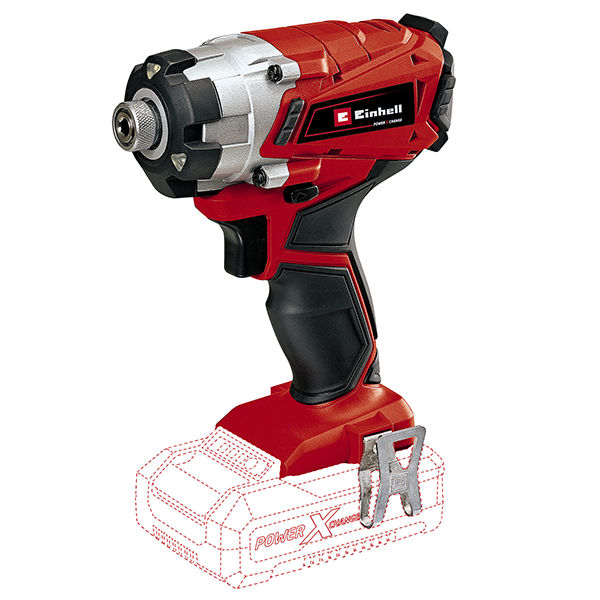 Винтовёрт ударный аккум. Einhell PXC TE-CI 18/1 Li, 140Нм,0-2300/мин,HEX 1/4,LED,без АКК и ЗУ (4510034)