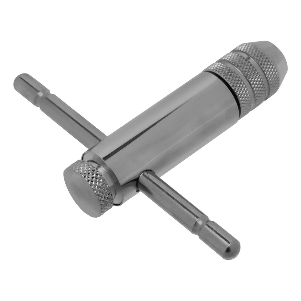 Вороток для метчиков М3-М8, хромированный, с трещоткой Matrix