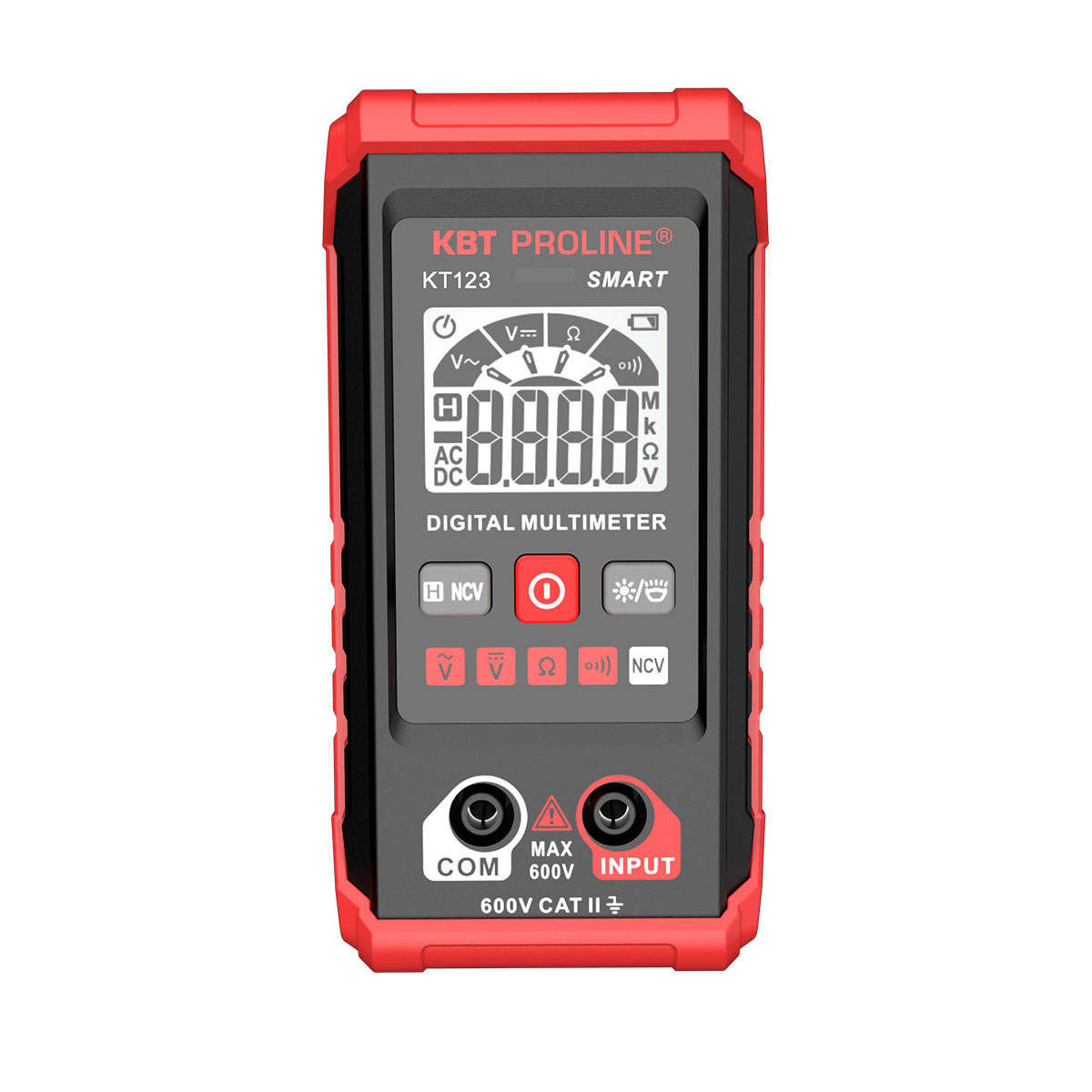 Мультиметр цифровой KT 123 серия PROLINE (КВТ) (88550)