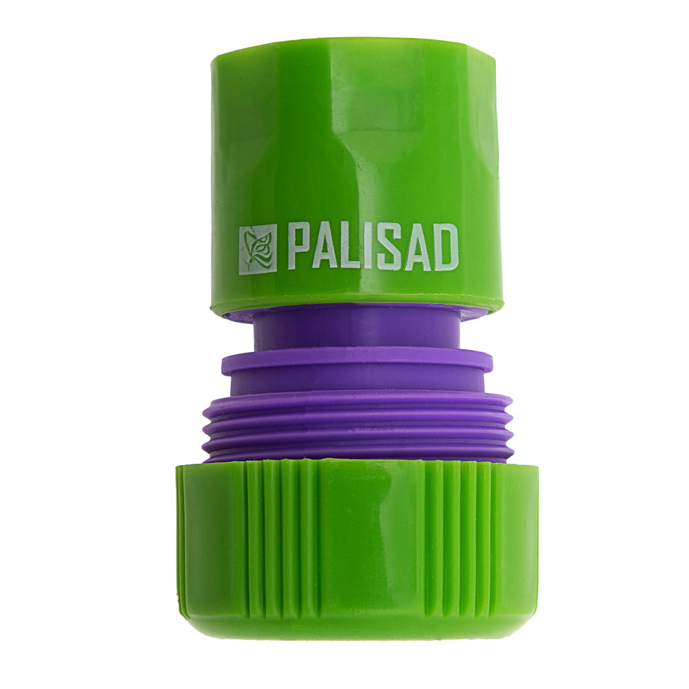 Соединитель пластмассовый, быстросъемный для шланга 3/4 Palisad (66160)