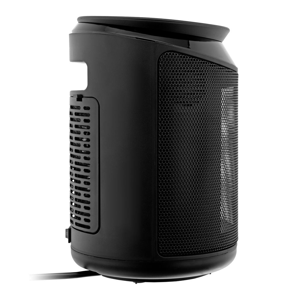 Тепловентилятор керамический DTFC-2000X, 2 кВт, wi-fi, пульт, динамик, вращение, 3 реж. Denzel (96426)