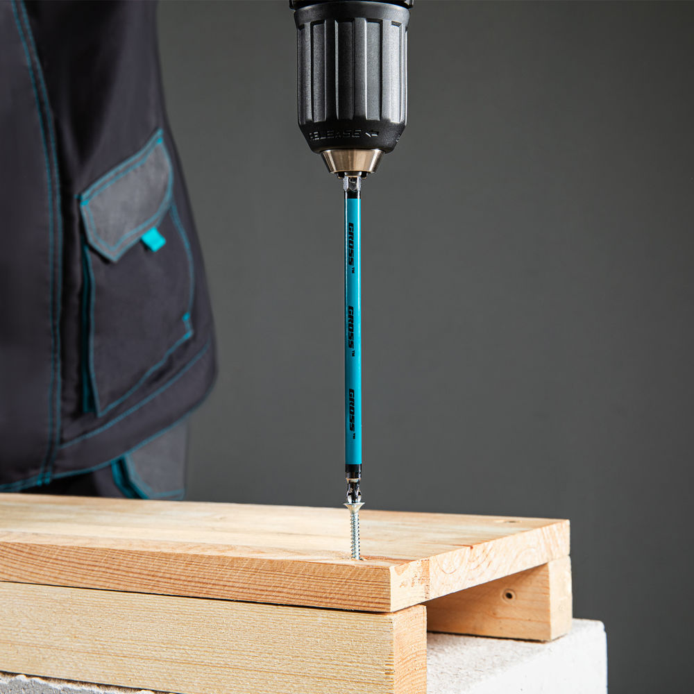 Бита PH2 х 150, сталь S2, 5 шт. Gross (11203)