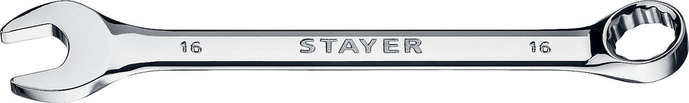 Ключ гаечный комбинированный 16 мм HERCULES Professional STAYER 27081-16