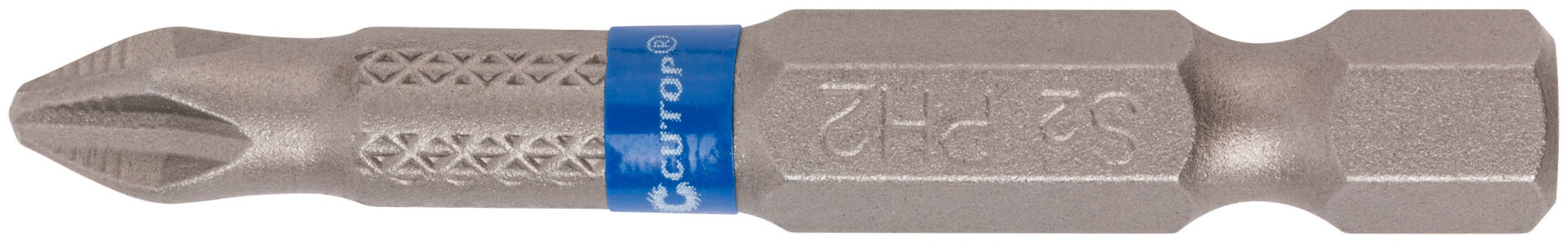 Биты стальные, 10 шт., CUTOP Profi, PH2, 50 мм (83-326)