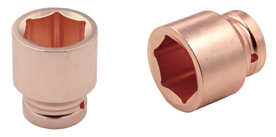 Головка ударная торцевая искробезопасная 12-гр. (1)108-19 BeCu, HORTZ