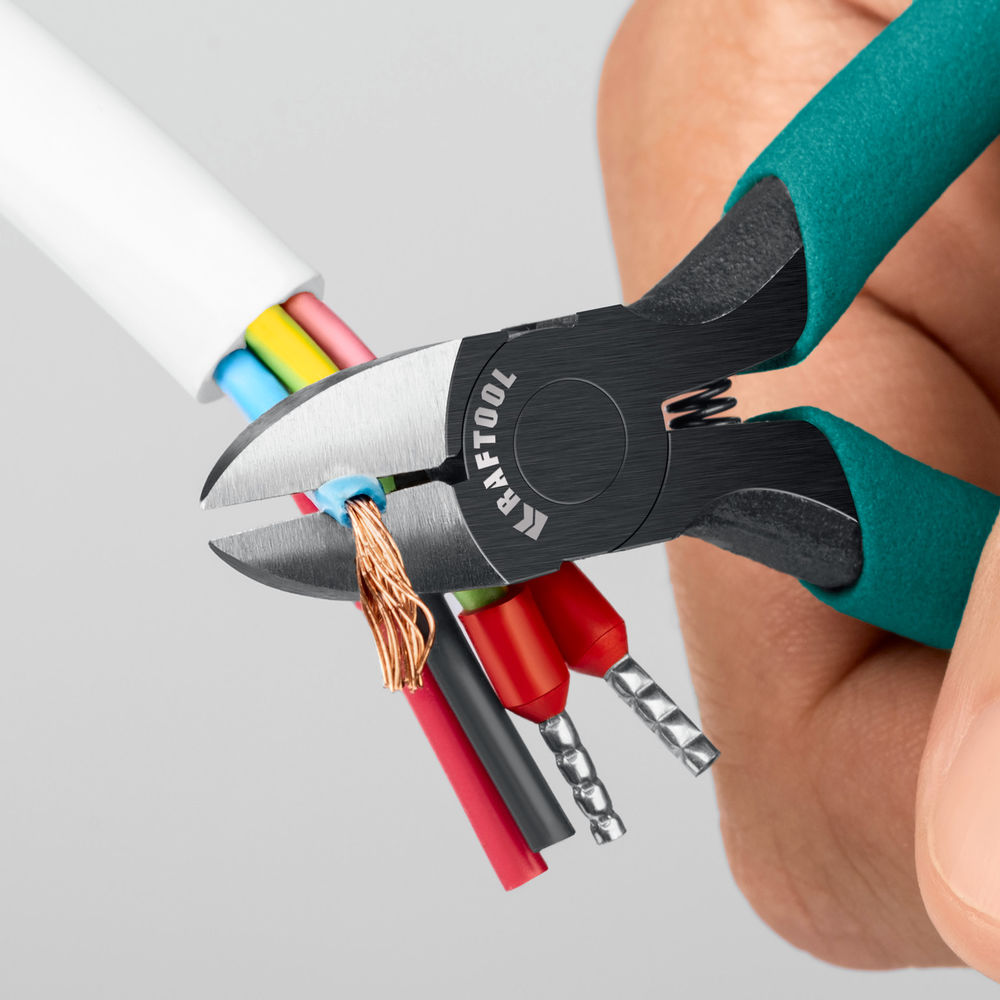 Бокорезы прецизионные чистый рез 115 мм Kraft Mini KRAFTOOL 220017-6-11
