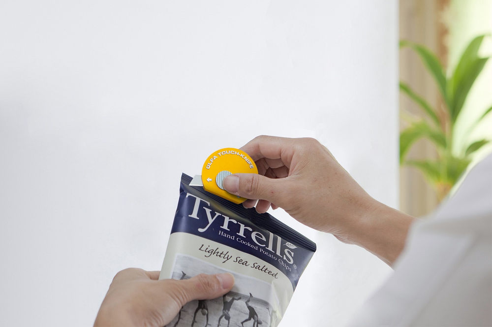 Компактный нож TOUCH-KNIFE с нержавеющим лезвием OLFA OL-TK-4