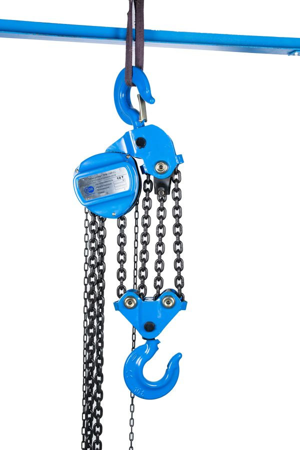 Таль ручная шестеренная TOR ТРШ C 10ТХ9М 4:1 PRO для тяжелых работ (1011091)
