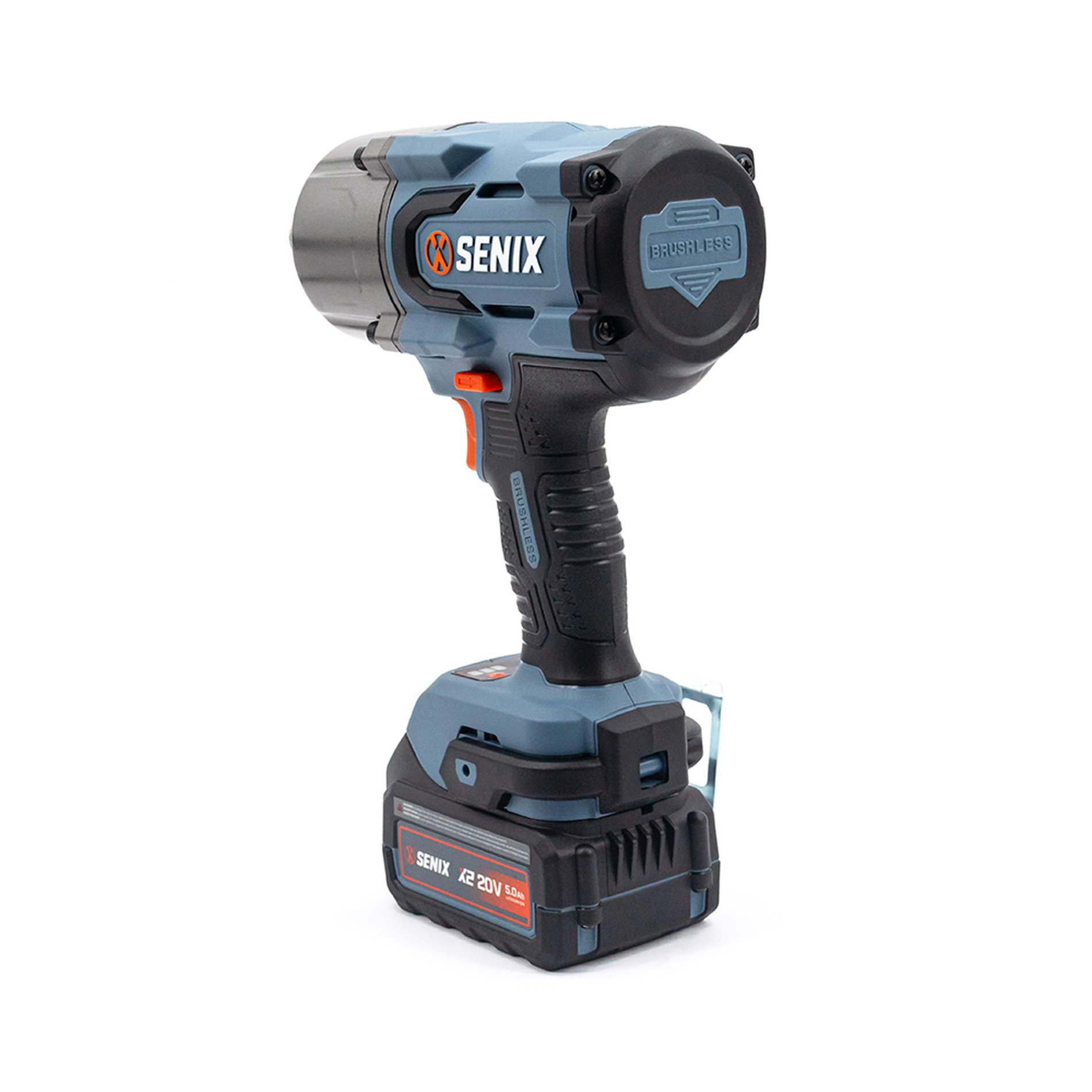 Импульсный гайковерт 3/4, 1500 Нм, без АКБ и ЗУ X2 20В