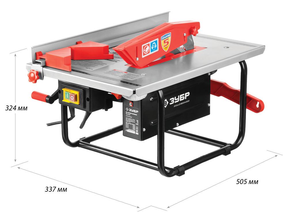 Станок распиловочный настольный d 200 мм 800 Вт ЗУБР ЗПДС-200-800
