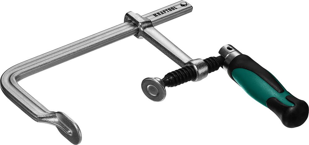 Цельнокованая струбцина F Forge FF-160/80, 80 х 160 мм KRAFTOOL 32014-080-160