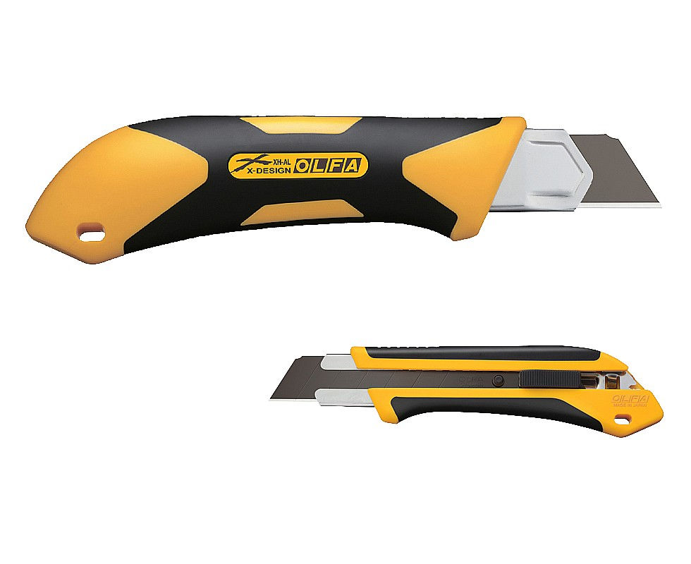 Нож с сегментированным лезвием 25 мм OLFA OL-XH-AL