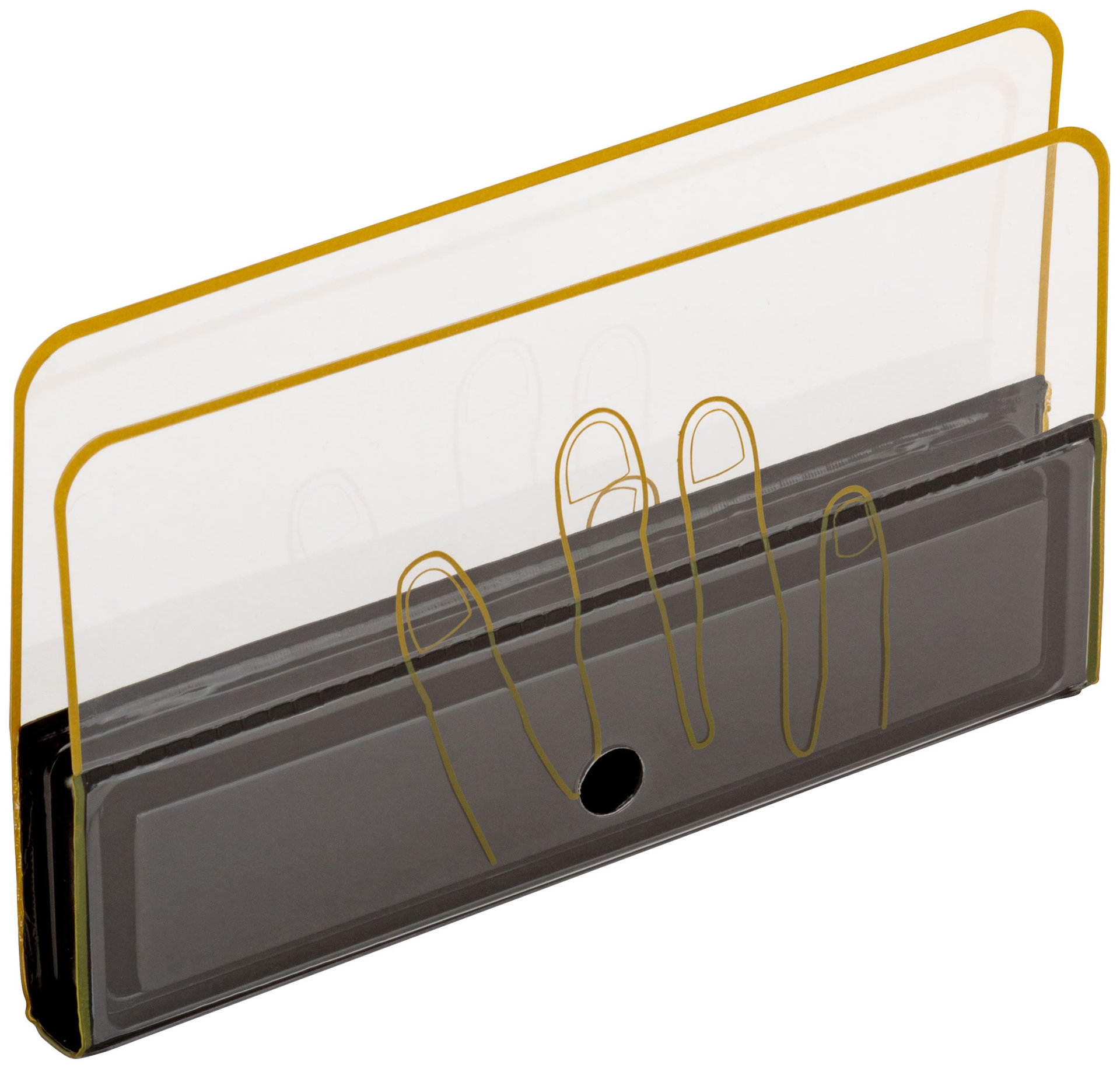 Шпатель декоративный двойной, 170 мм (30-2034)