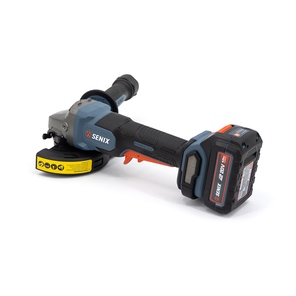 УШМ (болгарка), 125 мм, 1х4Ач, ЗУ, кейс X2 20В