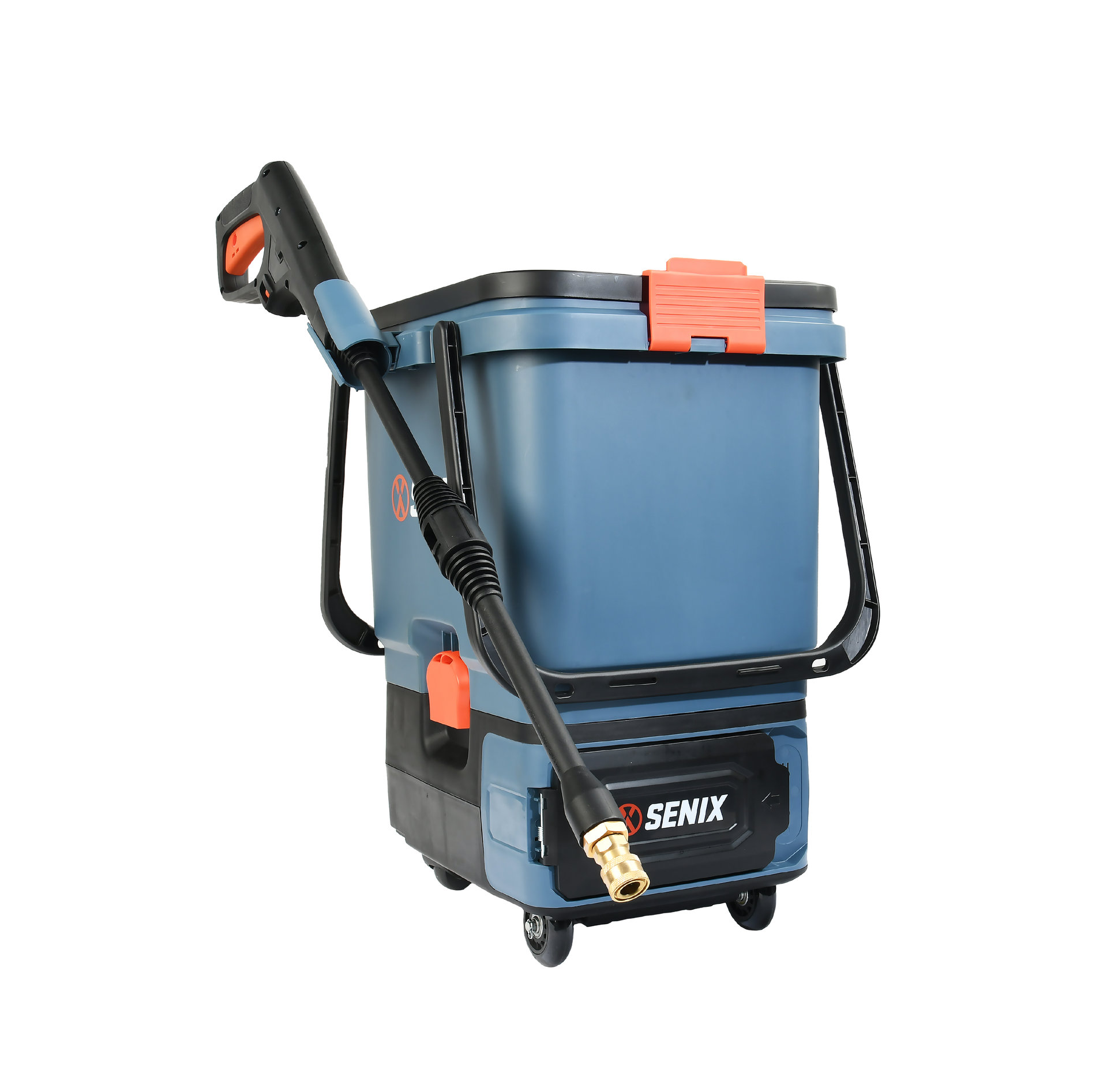 Мойка высокого давления 90 бар X2 2*20В