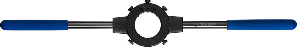 Плашкодержатель 45 мм для M16-M20 G1/2 сталь 45 со стопорными винтами Профессионал ЗУБР 28150-45