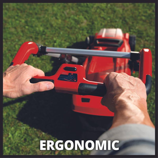 Газонокосилка акк Einhell PXC RASARRO 36/36, 2х18В, 36см,6ст 25-75мм,45л,2x3Aч Plus,2хЗУ (3413282)